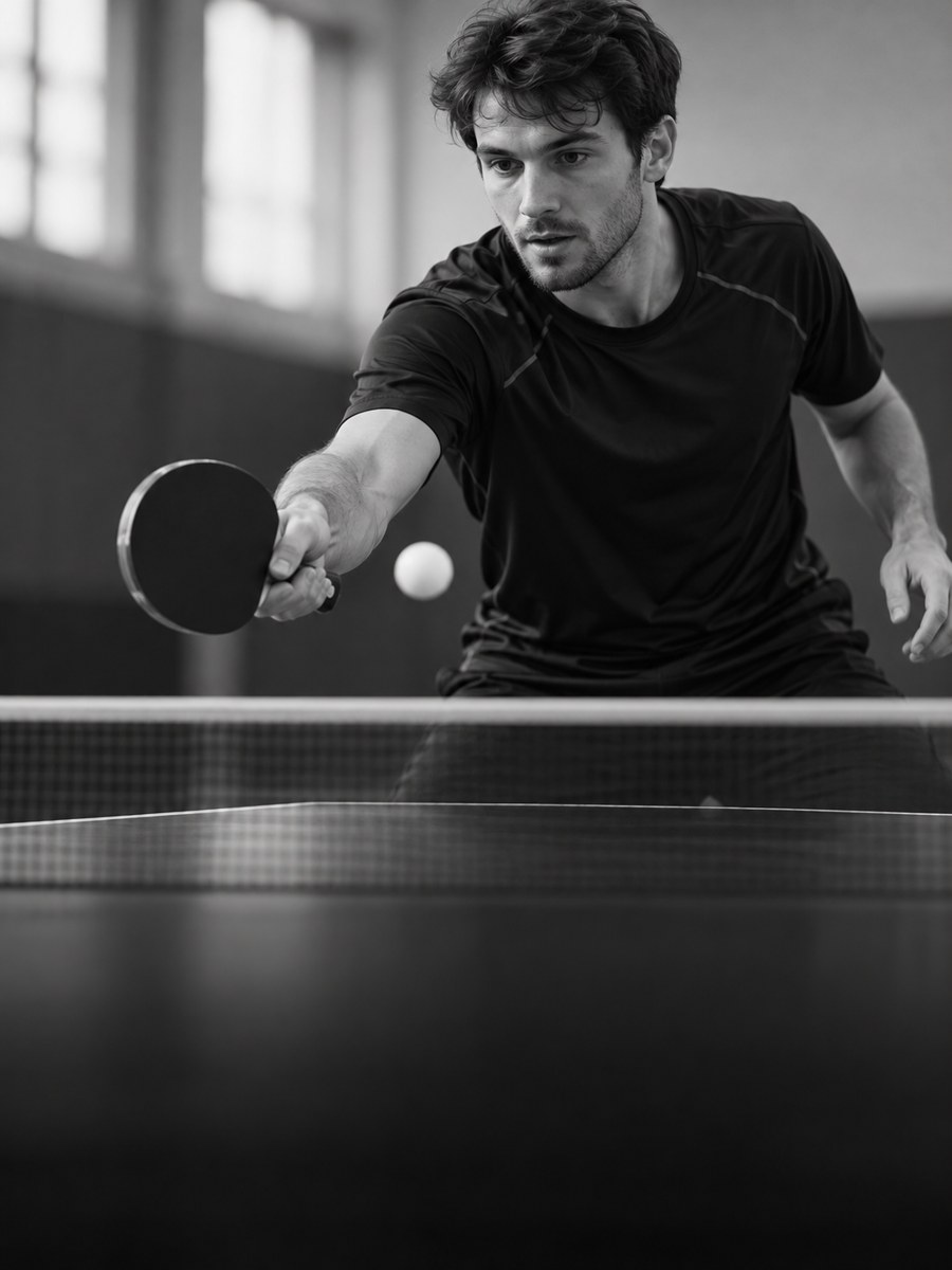 KI-Symbolbild: Tischtennis
