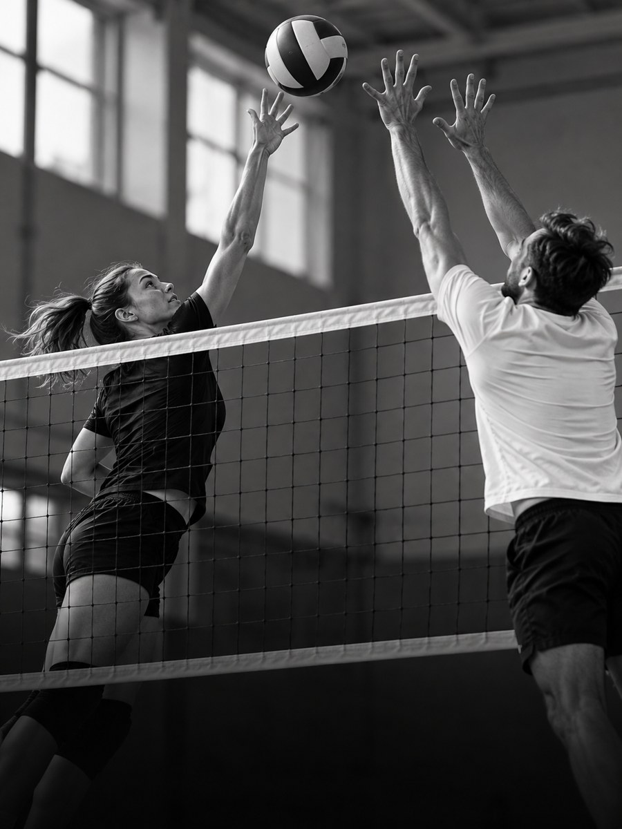 KI-Symbolbild: Volleyball